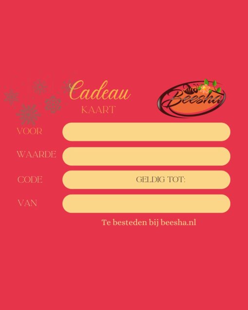 Cadeau Kaart