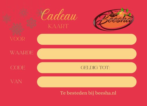 Cadeau Kaart