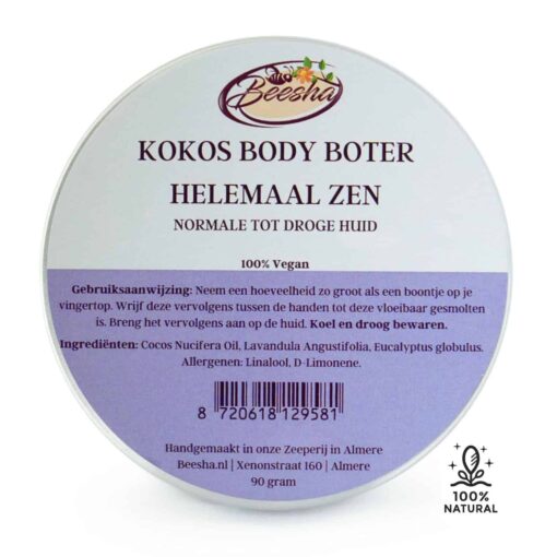 Kokos Body Boter Helemaal Zen