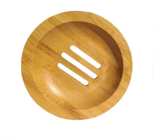 550x492 Zeepplankje Bamboe Rond