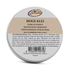 Beige Kleimasker