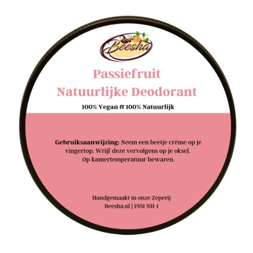 Beesha-Natuurlijke-Deodorant-Passiefruit Deodorant Passiefruit
