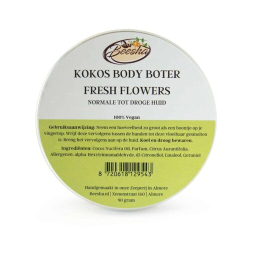 Kokos Body Boter Fresh Flowers