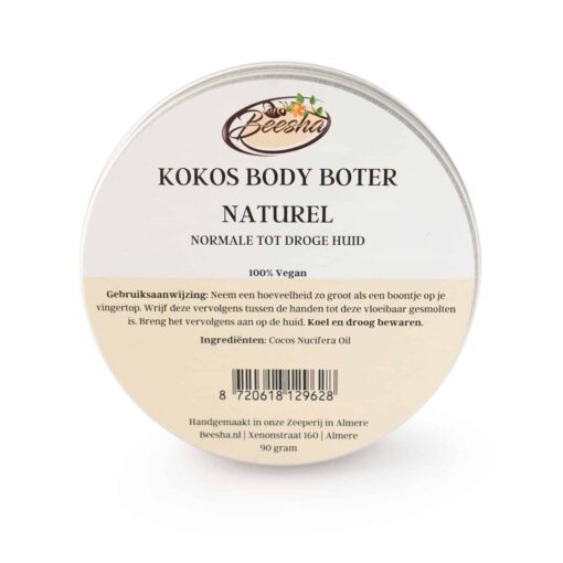 Beesha_Kokos_Body_Boter_Naturel Kokos Body Boter Naturel