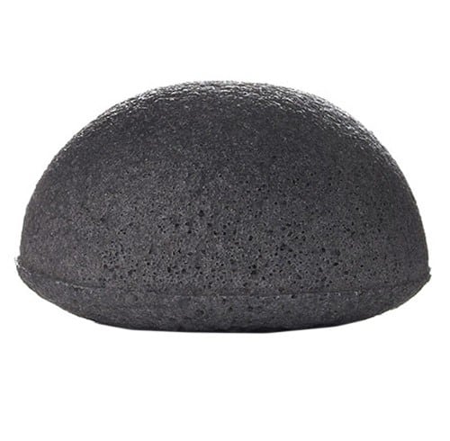 Konjac spons Houtskool