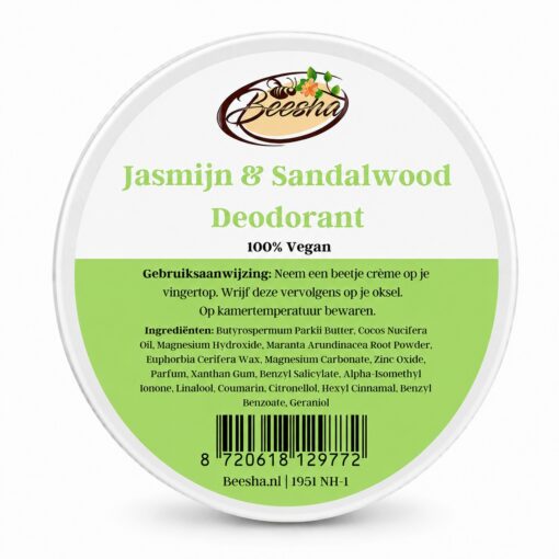 Deodorant Jasmijn & Sandalwood
