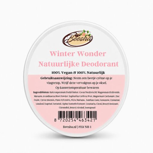 Natuurlijke Deodorant Winter Wonder