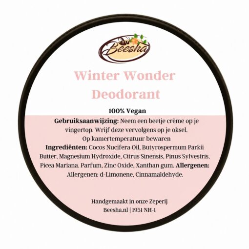 Natuurlijke Deodorant Winter Wonder