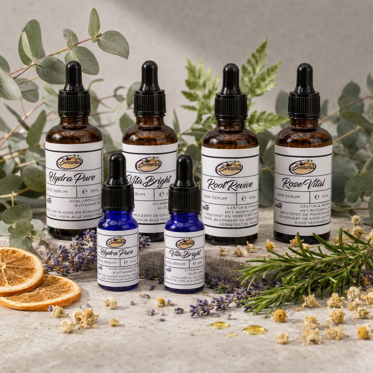 Bundel Gezicht of Haar Serum