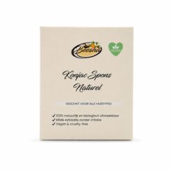 Konjac spons Naturel