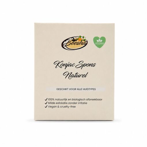 Konjac spons Naturel