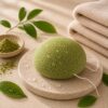 Konjac spons Groene Thee