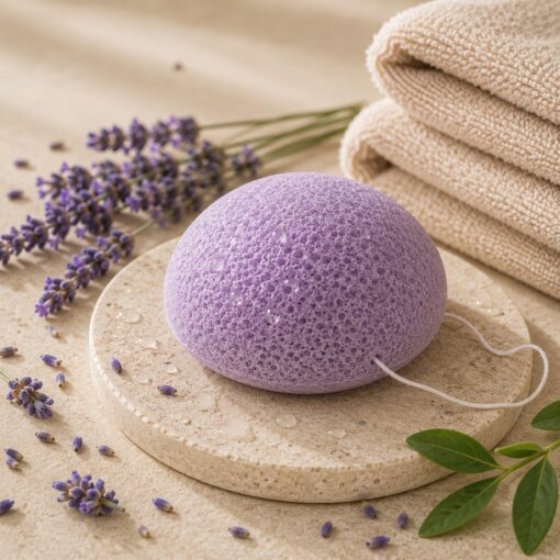 Konjac spons Lavendel