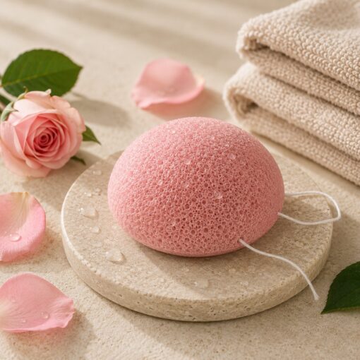 Konjac spons Roos