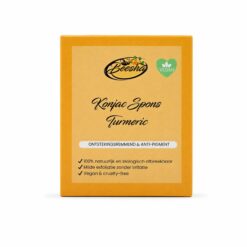 Konjac spons Turmeric