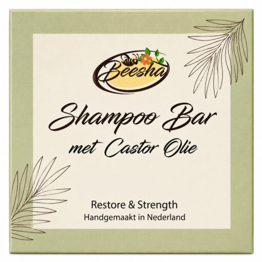 shampoo-bar-castor Haarmasker Restore & Strength